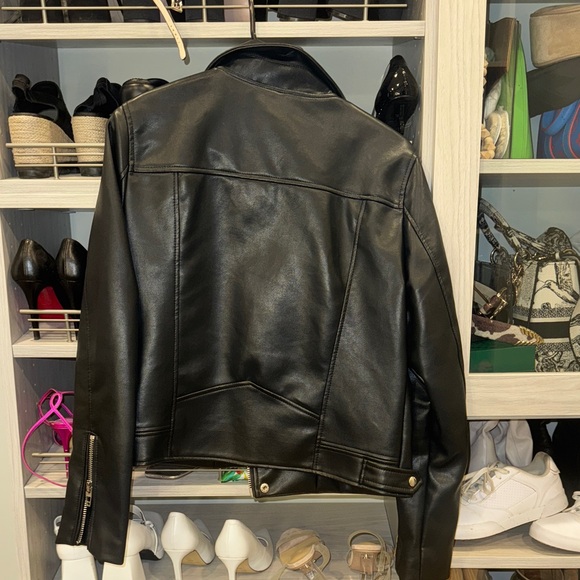 Blank NYC Black Leather Jacket - Picture 3 of 3